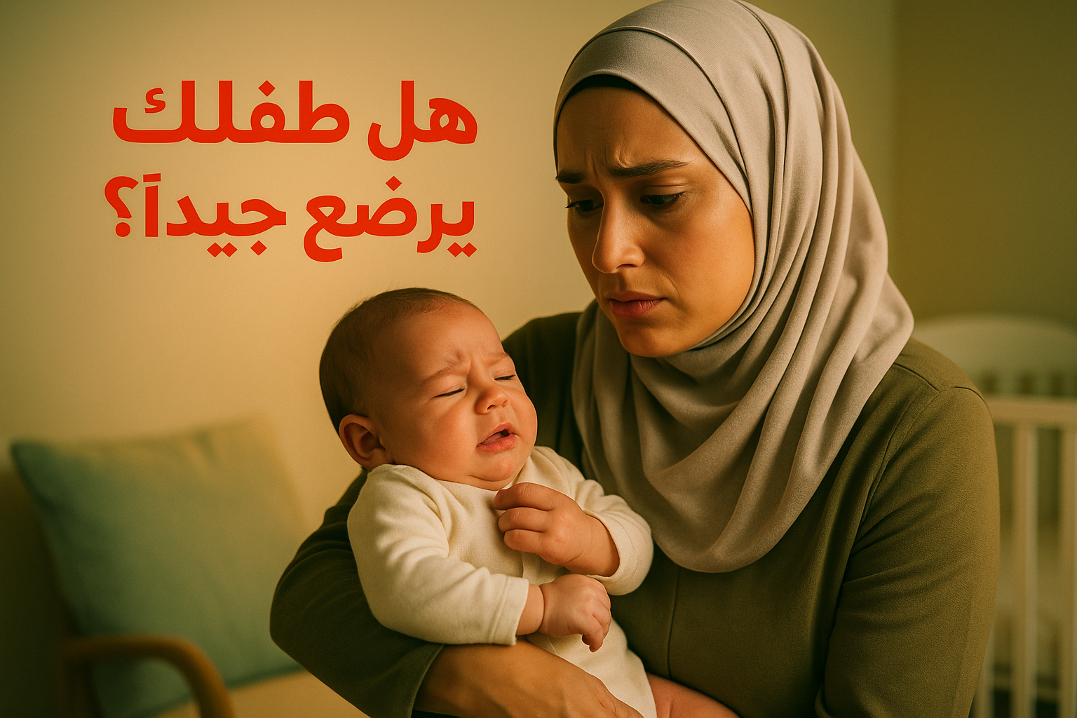 علامات تدل أن طفلك لا يرضع بشكل صحيح (ومتى تتدخلي فورًا!)