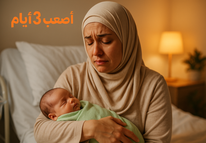 لماذا تعاني كثير من الأمهات في أول ٣ أيام من الرضاعة الطبيعية؟ وما لا يخبرك به أحد