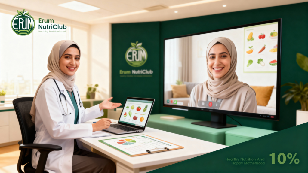 اخصائية تغذية للحمل والرضاعة – تغذية صحية متوازنة تدعمك أنت وطفلك