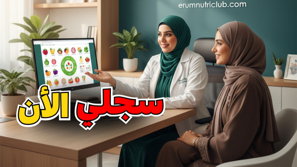 جلسة استشارة غذائية مجانية مع إرم اونلاين دليلك نحو تغذية صحية متوازنة
