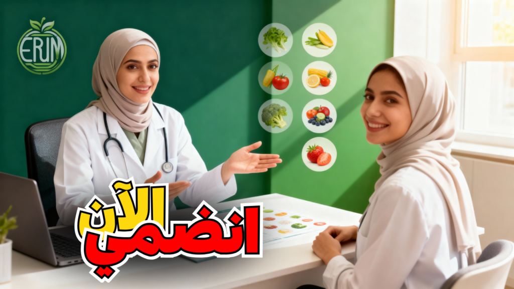 جلسة استشارة غذائية مجانية مع الدكتورة إرمجلسة استشارة غذائية مجانية مع الدكتورة إرم