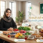 التغذية الصحية أثناء الرضاعة