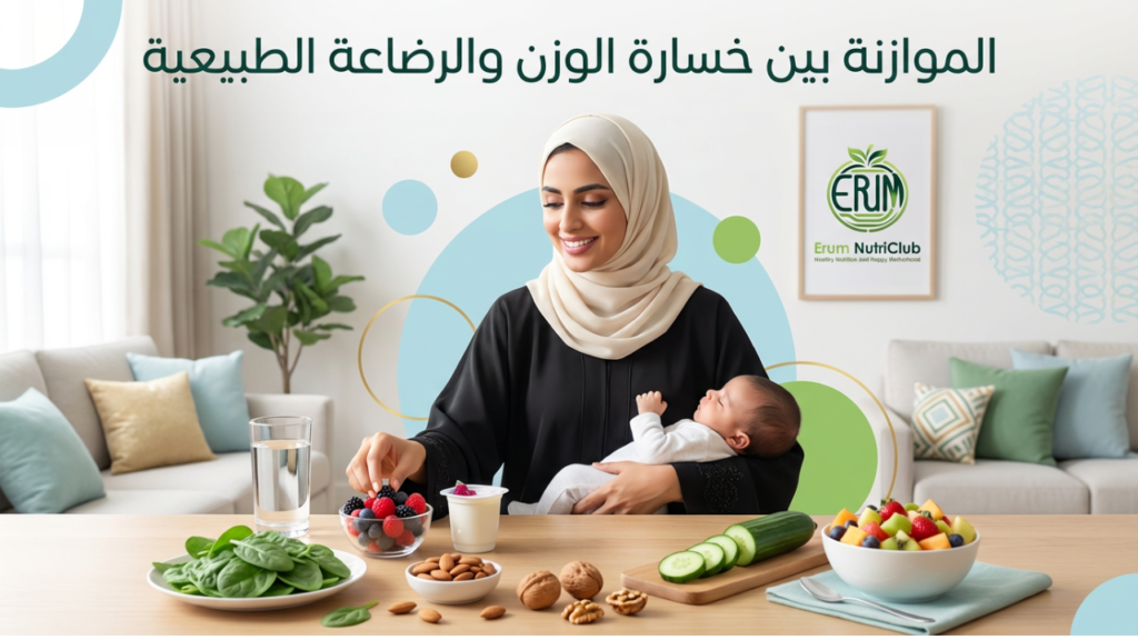 الموازنة بين خسارة الوزن والرضاعة الطبيعية
