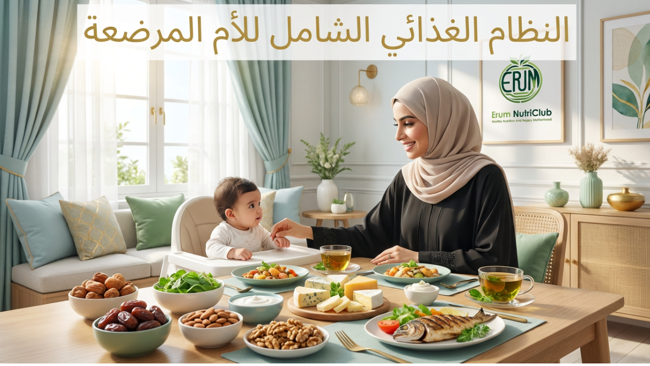 📌 النظام الغذائي الشامل للأم المرضعة: دليلك الكامل لزيادة إدرار الحليب بشكل طبيعي