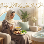 تغذية الأم في الأربعين يومًا الأولى بعد الولادة