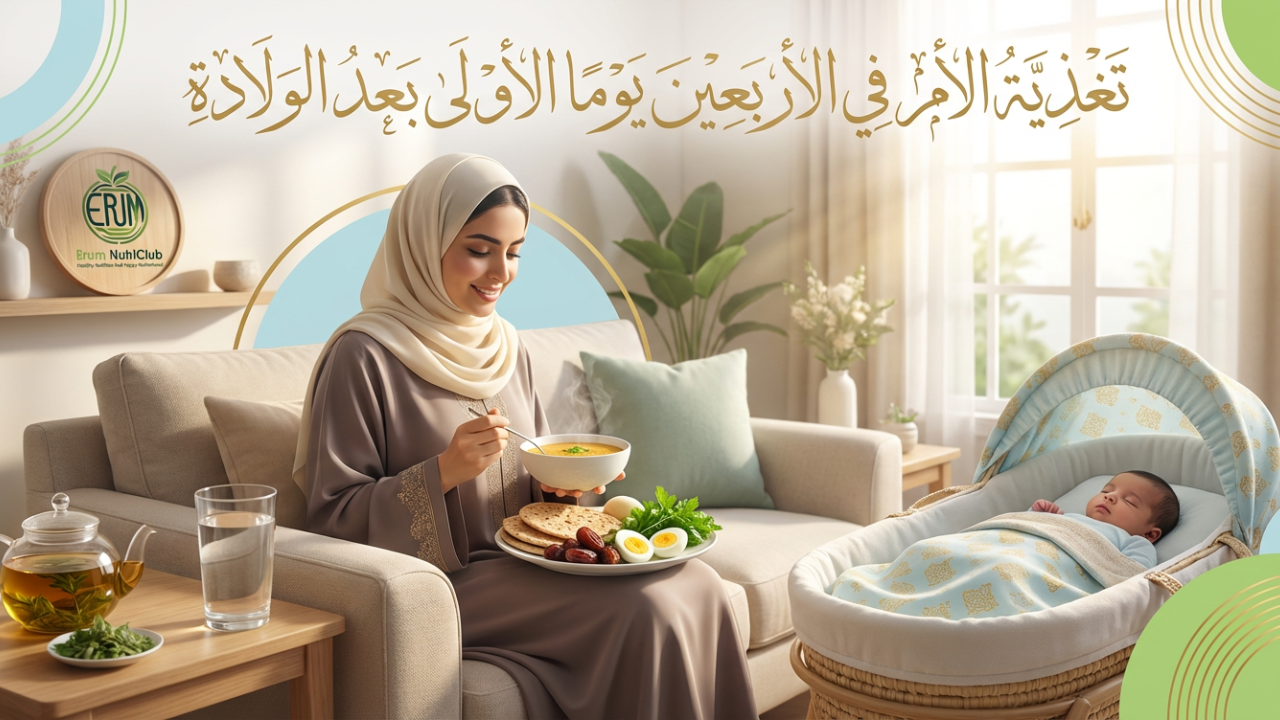 تغذية الأم في الأربعين يومًا الأولى بعد الولادة